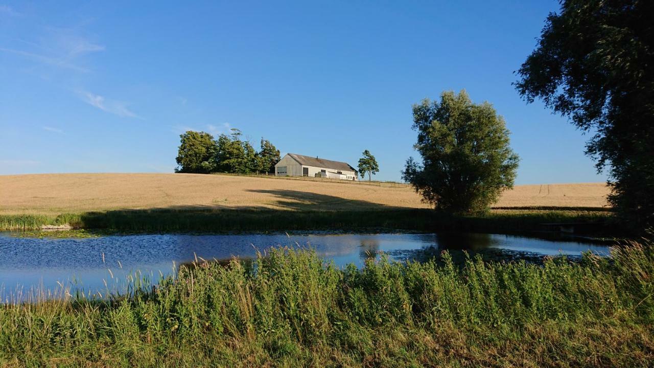 Glamping Och Gardslagenhet Mellan Himmel Och Hav Apartman Skivarp Kültér fotó